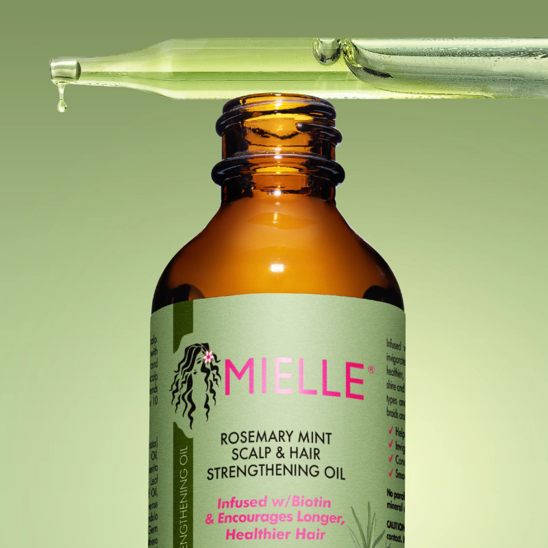 Mielle Rosemary Mint Scalp & Hair Strengthening Oil (59ml) - Image 2